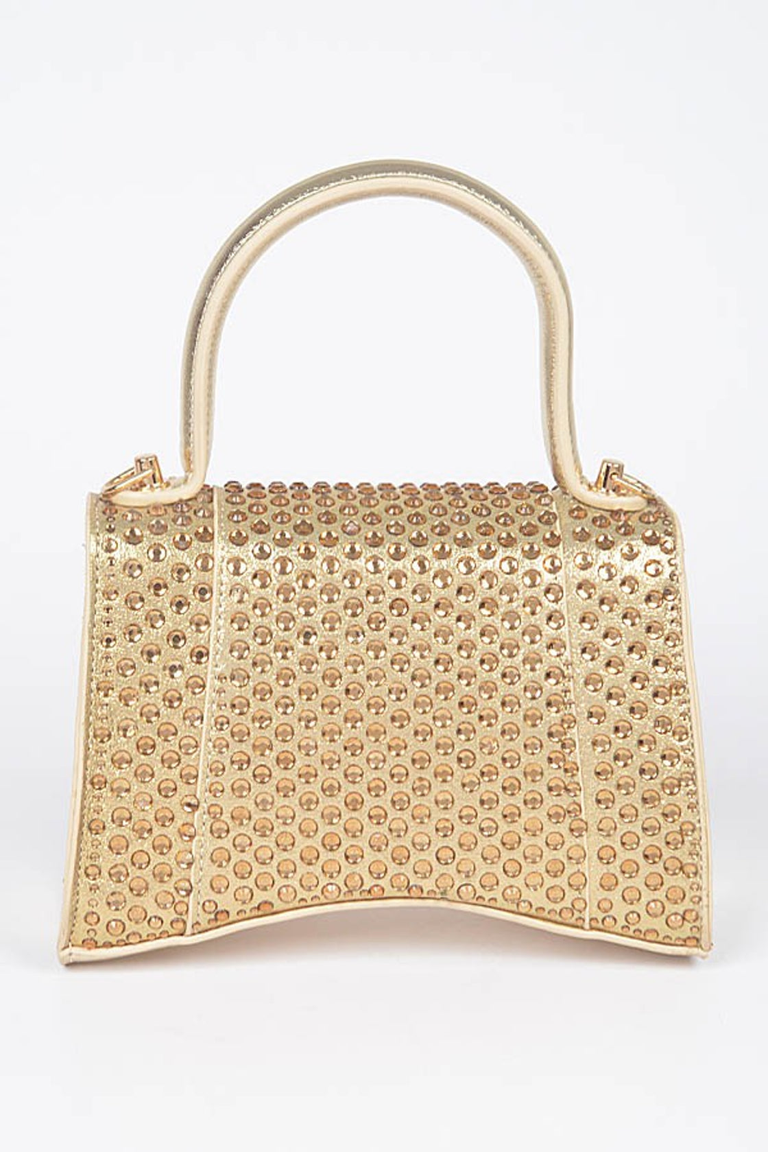 Metallic Rhinestone Purse